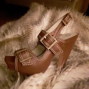 Velvet Angels Platform Heels